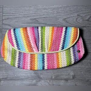 Stephanie Johnson multi-coloured Verdusa Women's Straw Clutch Handbag